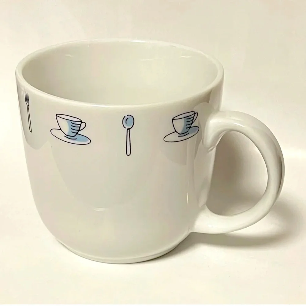 Cute Crate & Barrel “Coffee Shop” coffee mug
